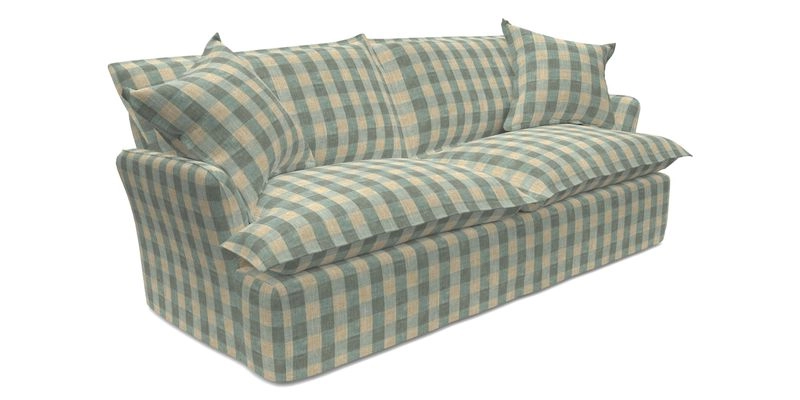 St Ives 3 seater sofa in Two Tone Plain Biscuit