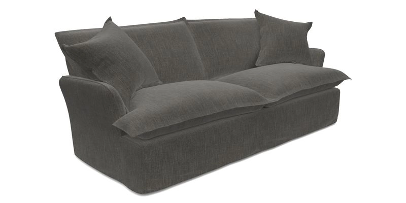 St Ives 3 seater sofa in Two Tone Plain Biscuit