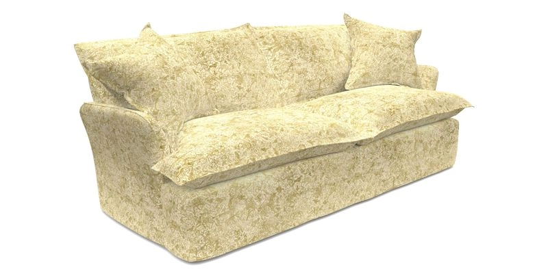 St Ives 3 seater sofa in Two Tone Plain Biscuit