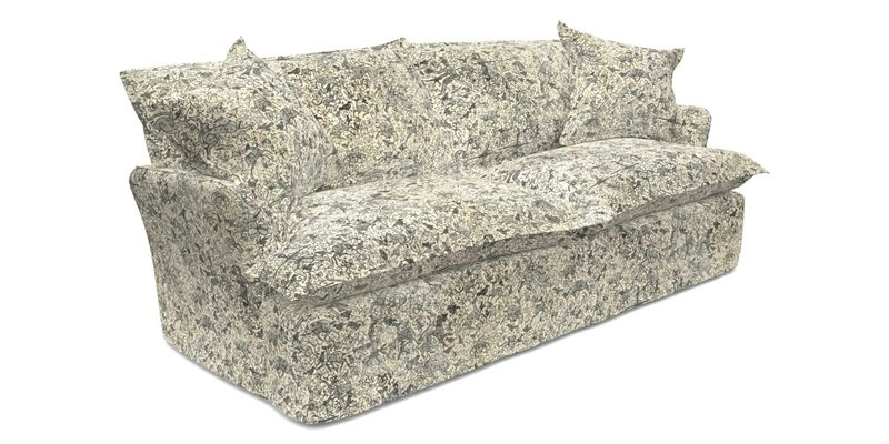 St Ives 3 seater sofa in Two Tone Plain Biscuit