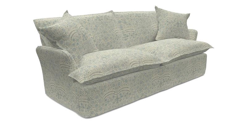 St Ives 3 seater sofa in Two Tone Plain Biscuit