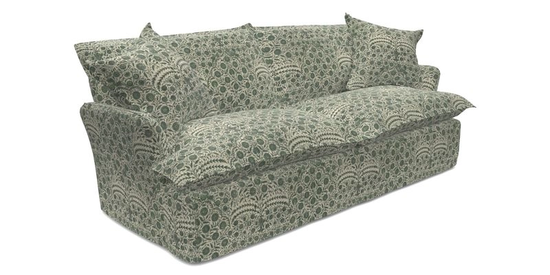 St Ives 3 seater sofa in Two Tone Plain Biscuit