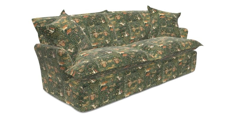 St Ives 3 seater sofa in Two Tone Plain Biscuit