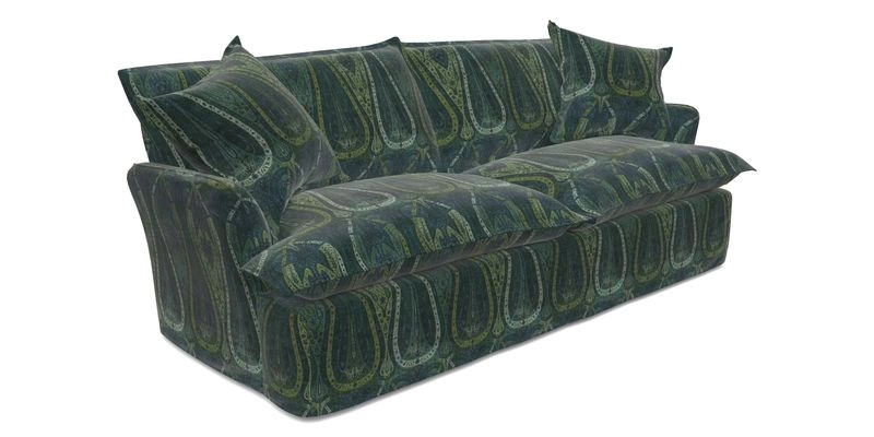 St Ives 3 seater sofa in Two Tone Plain Biscuit