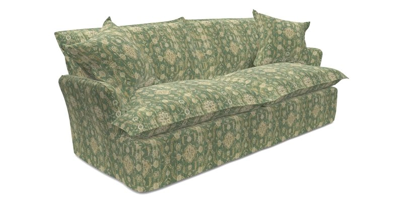 St Ives 3 seater sofa in Two Tone Plain Biscuit