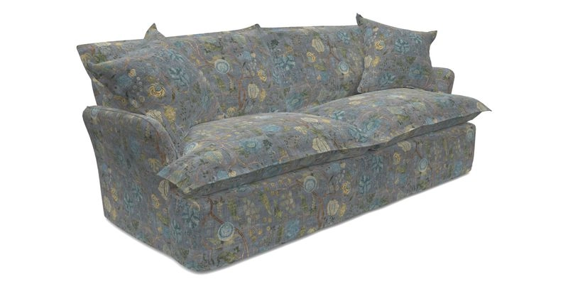 St Ives 3 seater sofa in Two Tone Plain Biscuit