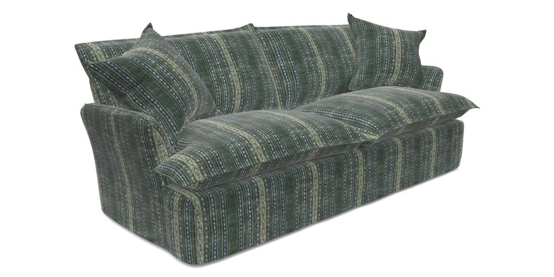 St Ives 3 seater sofa in Two Tone Plain Biscuit