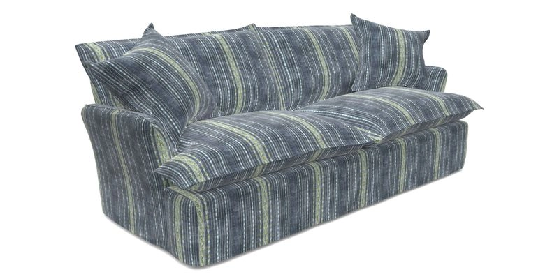 St Ives 3 seater sofa in Two Tone Plain Biscuit