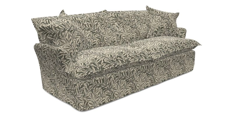 St Ives 3 seater sofa in Two Tone Plain Biscuit