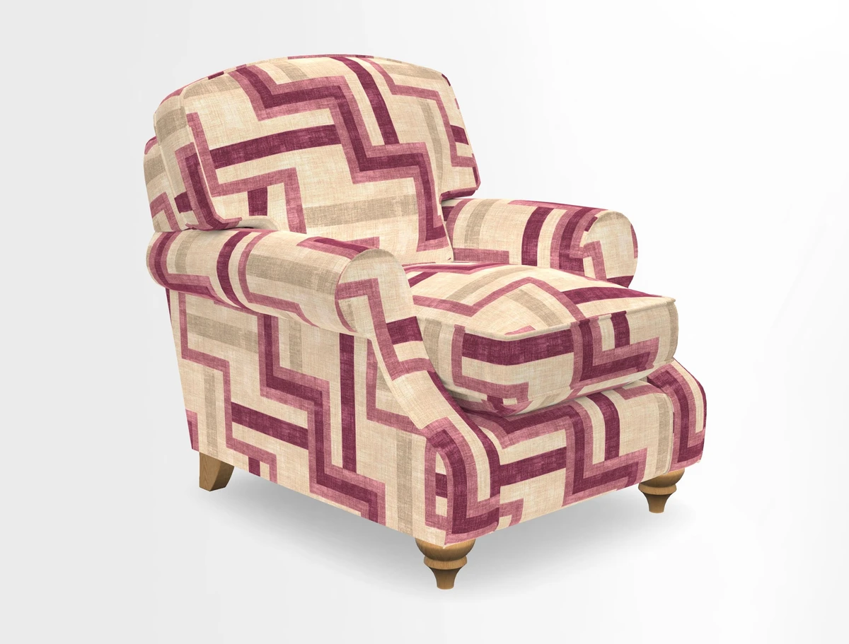 St Mawes Chair in Two Tone Plain Biscuit