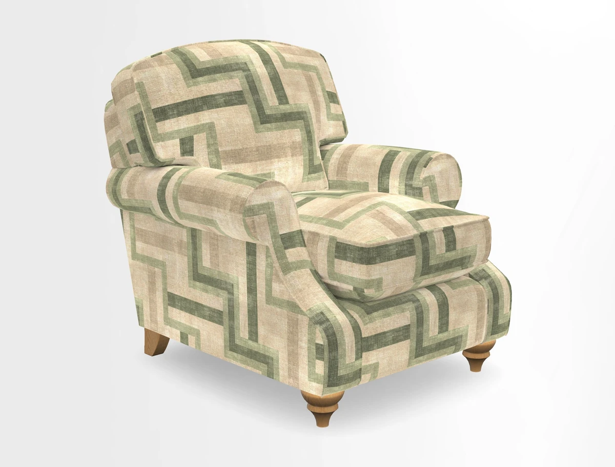 St Mawes Chair in Two Tone Plain Biscuit