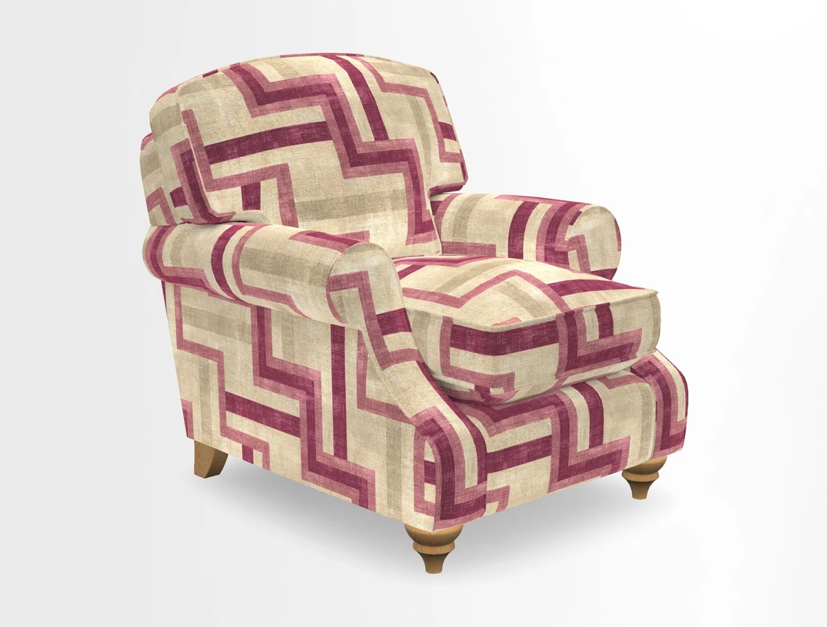 St Mawes Chair in Two Tone Plain Biscuit