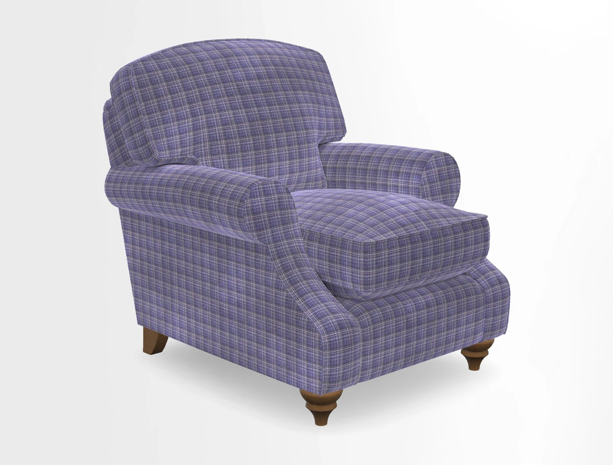 St Mawes Chair in Two Tone Plain Biscuit