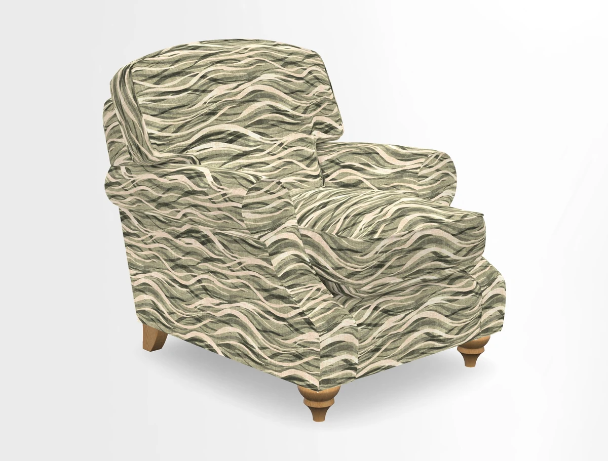 St Mawes Chair in Two Tone Plain Biscuit