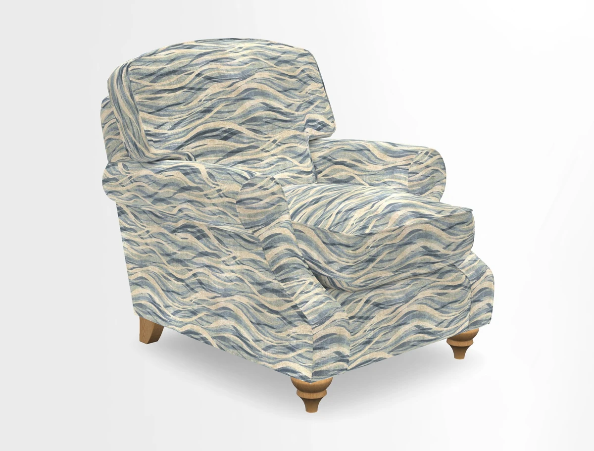St Mawes Chair in Two Tone Plain Biscuit