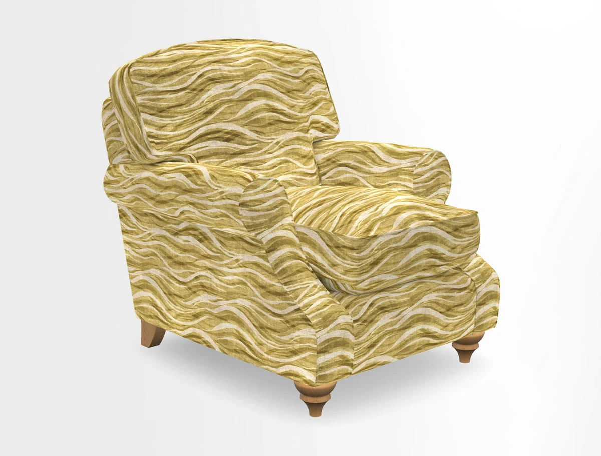 St Mawes Chair in Two Tone Plain Biscuit