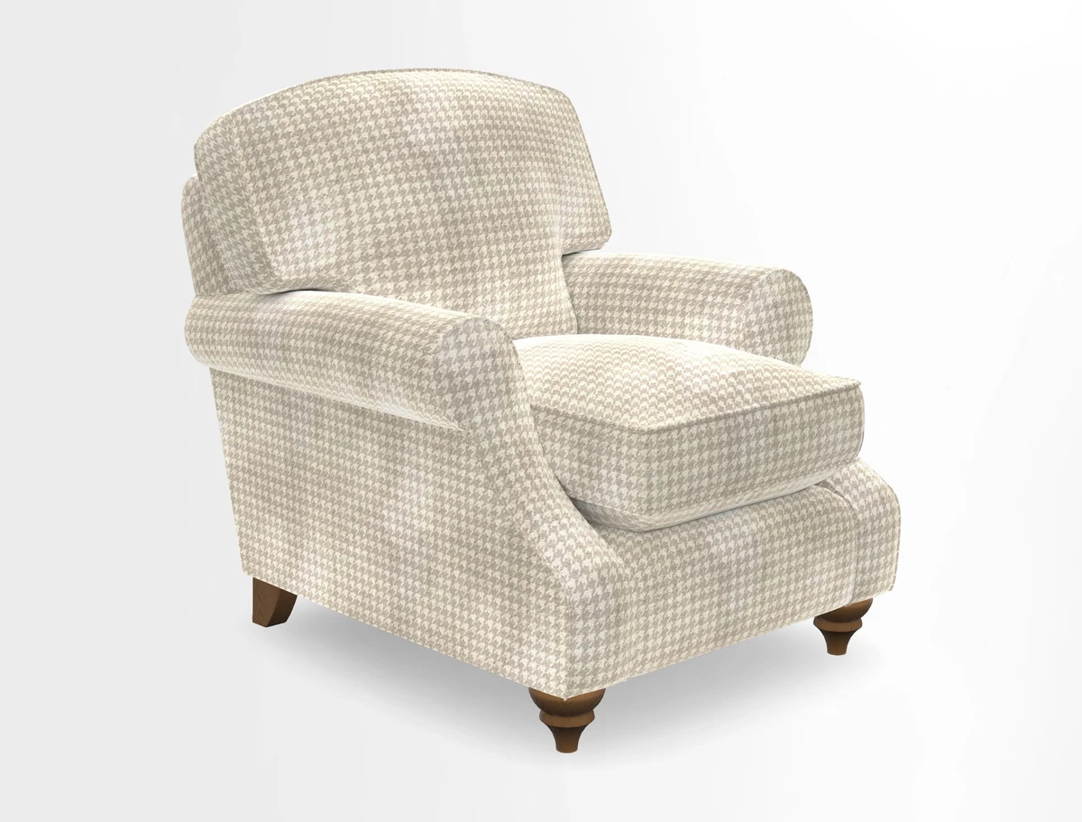 St Mawes Chair in Two Tone Plain Biscuit
