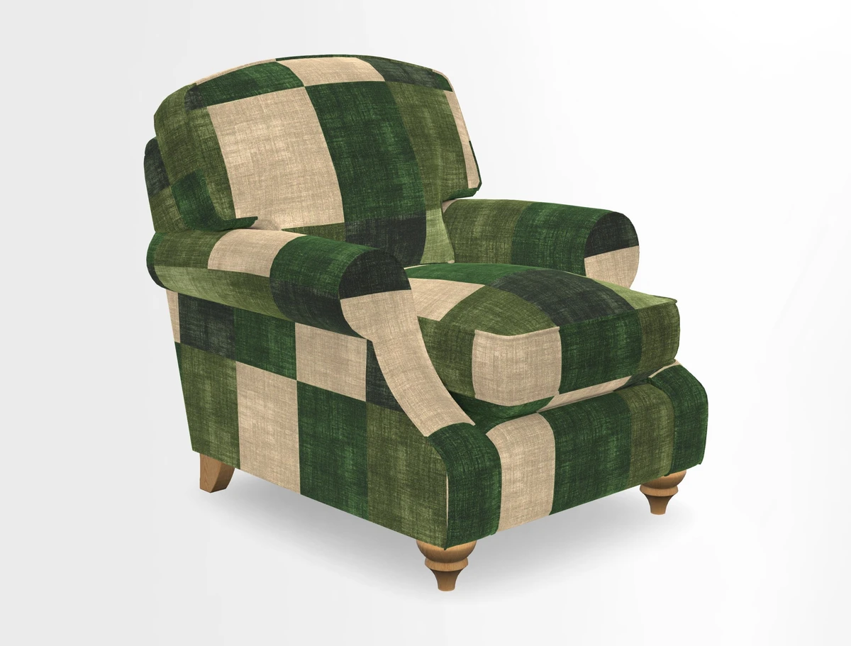 St Mawes Chair in Two Tone Plain Biscuit