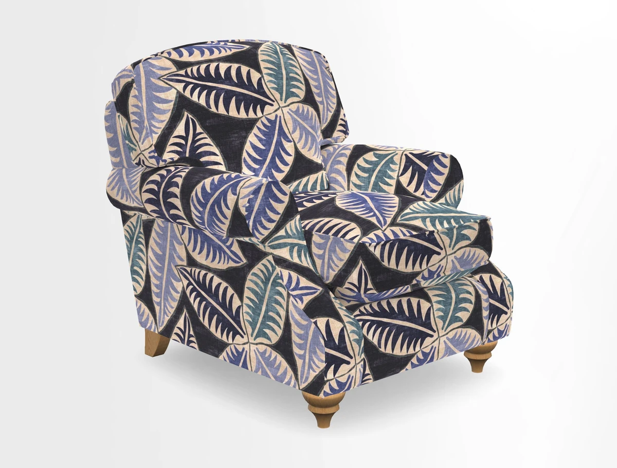 St Mawes Chair in Two Tone Plain Biscuit