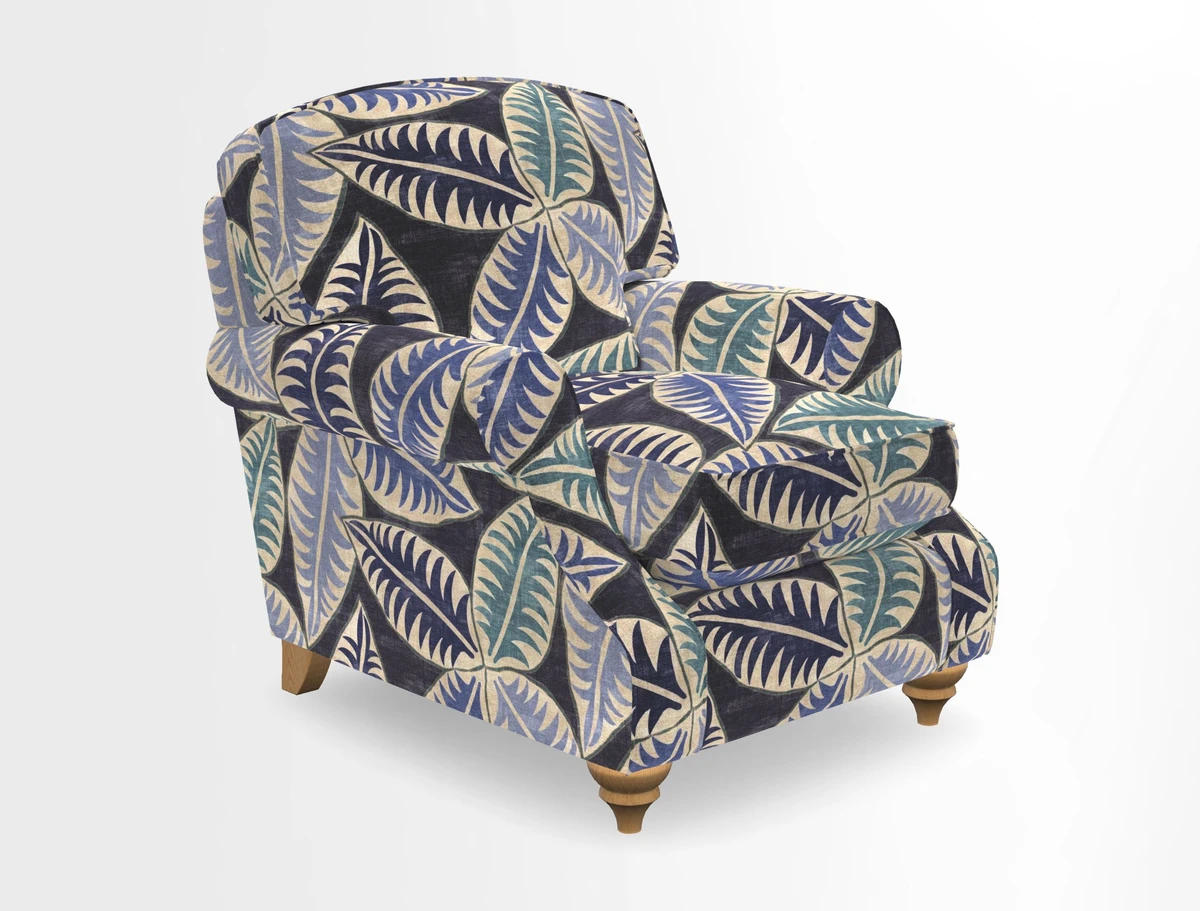 St Mawes Chair in Two Tone Plain Biscuit