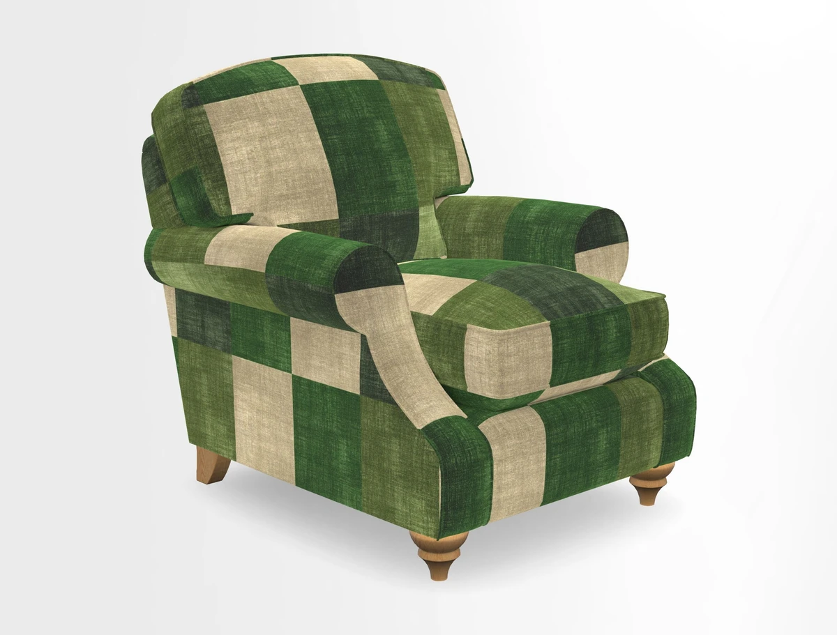 St Mawes Chair in Two Tone Plain Biscuit