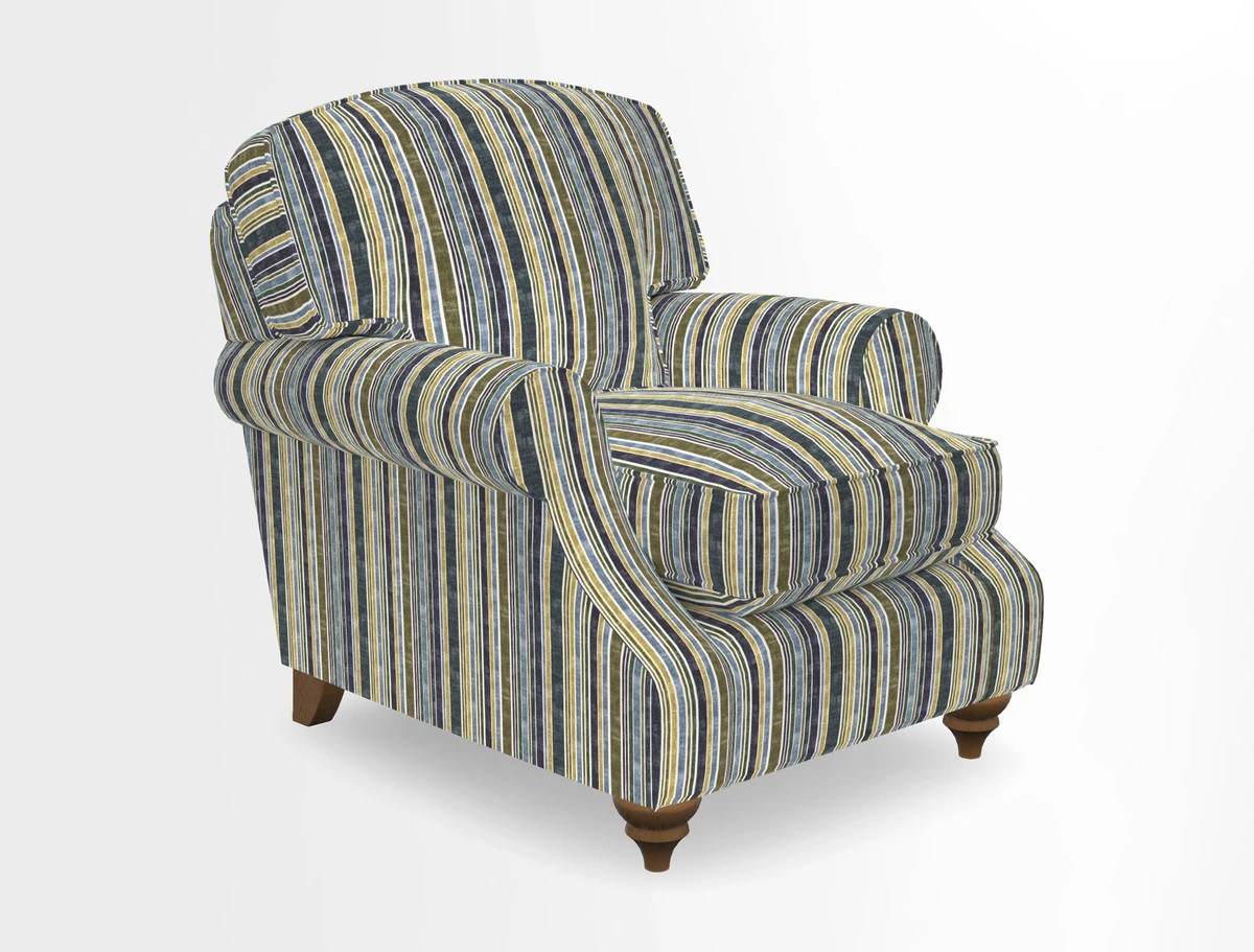 St Mawes Chair in Two Tone Plain Biscuit