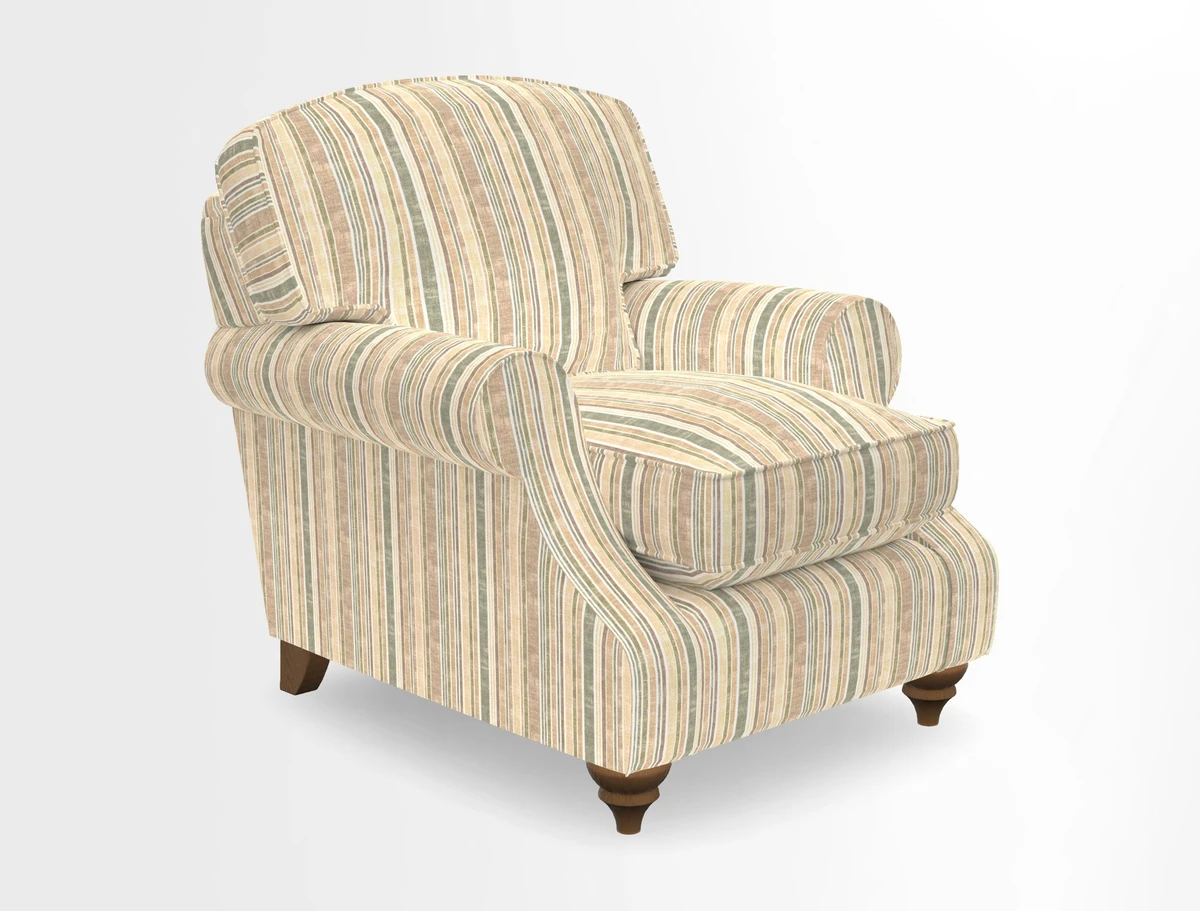 St Mawes Chair in Two Tone Plain Biscuit