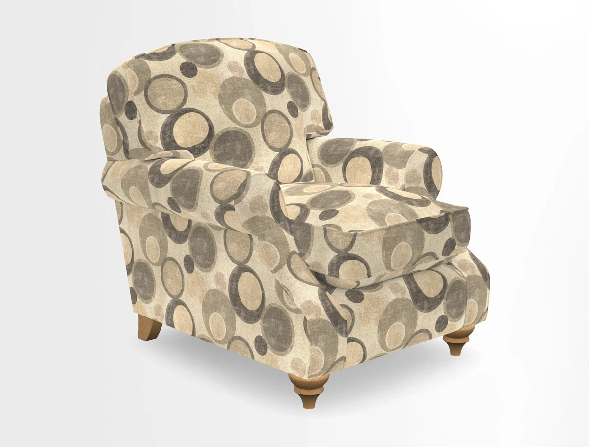 St Mawes Chair in Two Tone Plain Biscuit