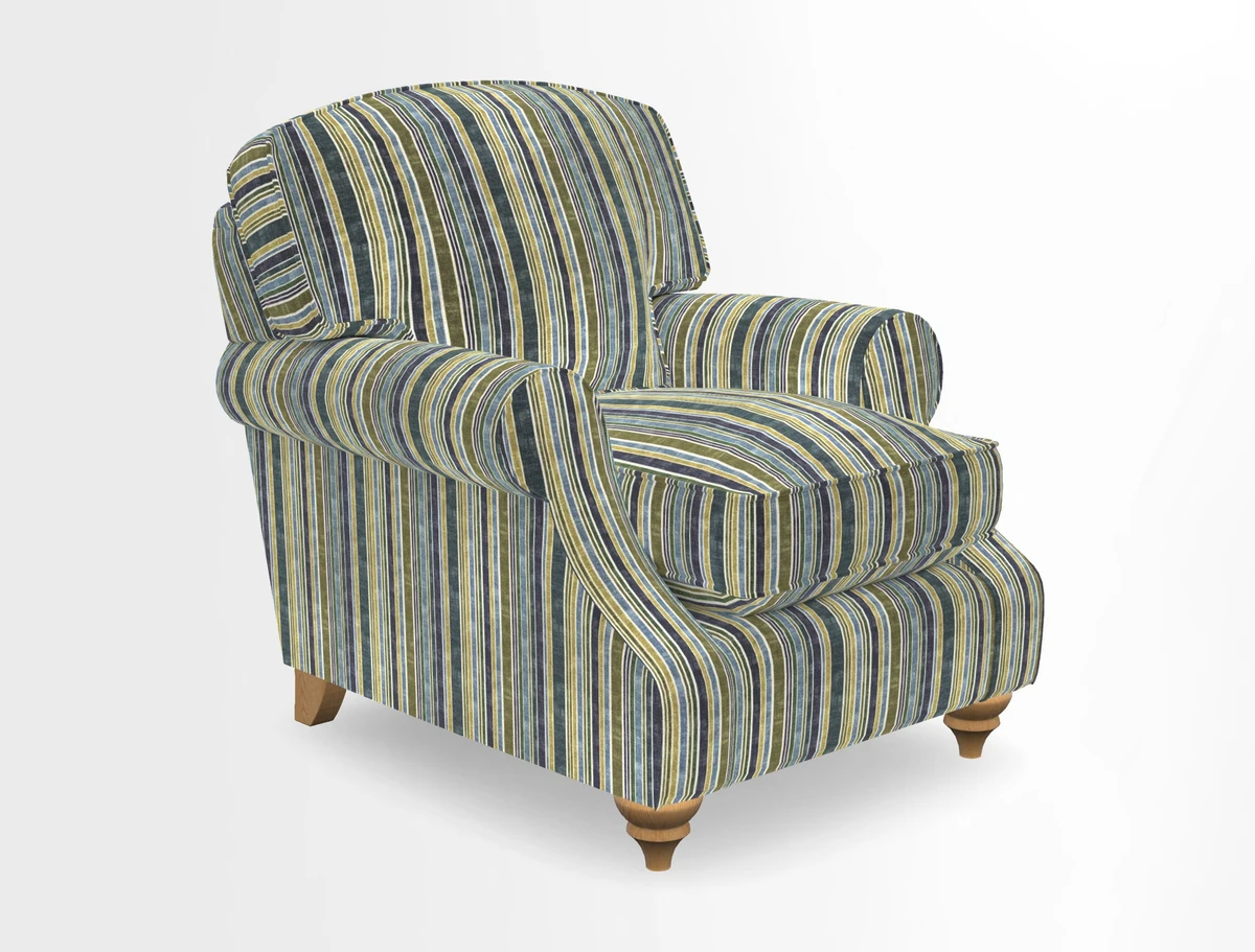 St Mawes Chair in Two Tone Plain Biscuit