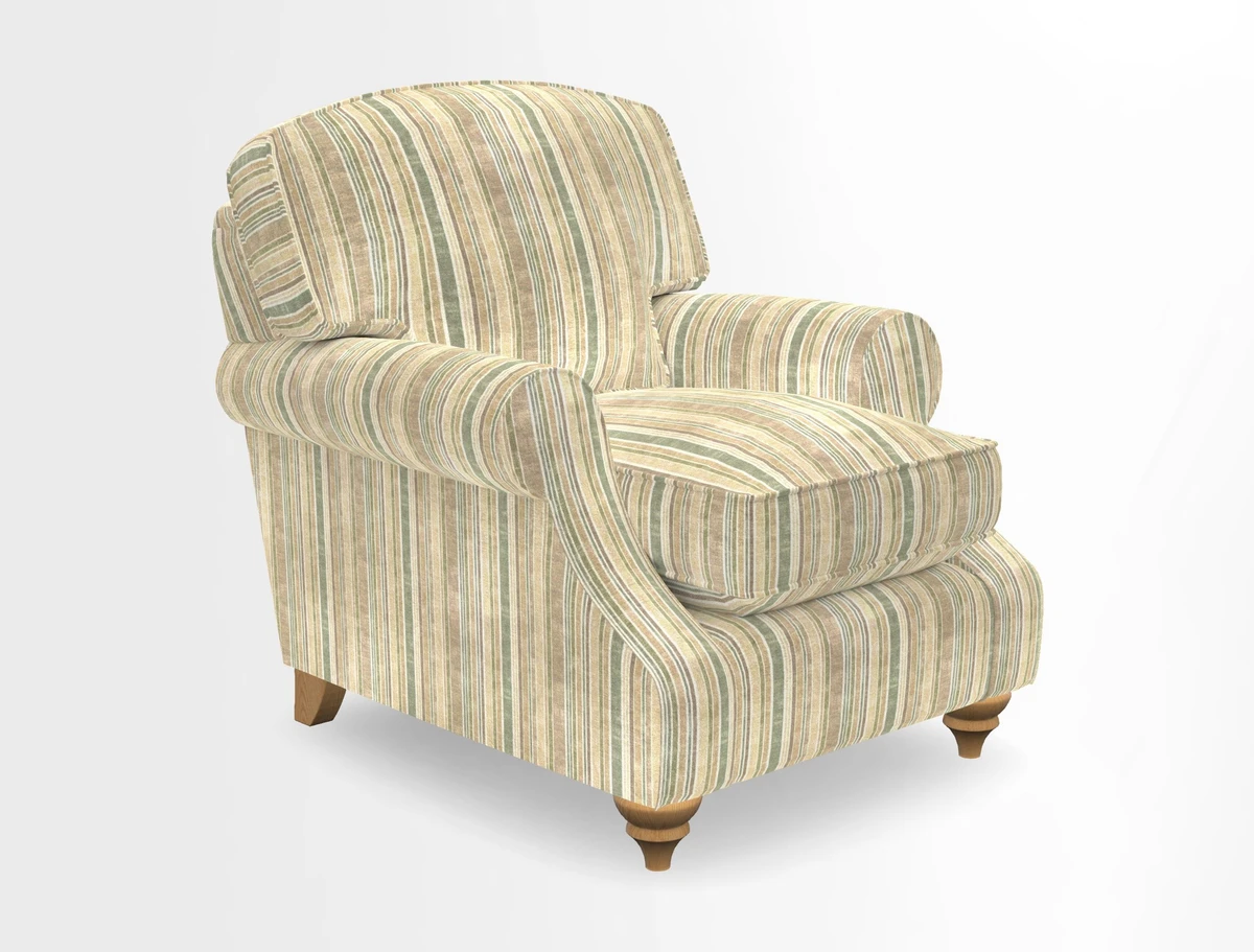 St Mawes Chair in Two Tone Plain Biscuit