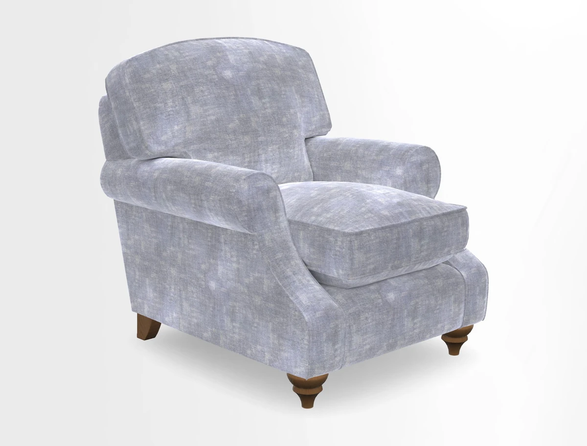 St Mawes Chair in Two Tone Plain Biscuit