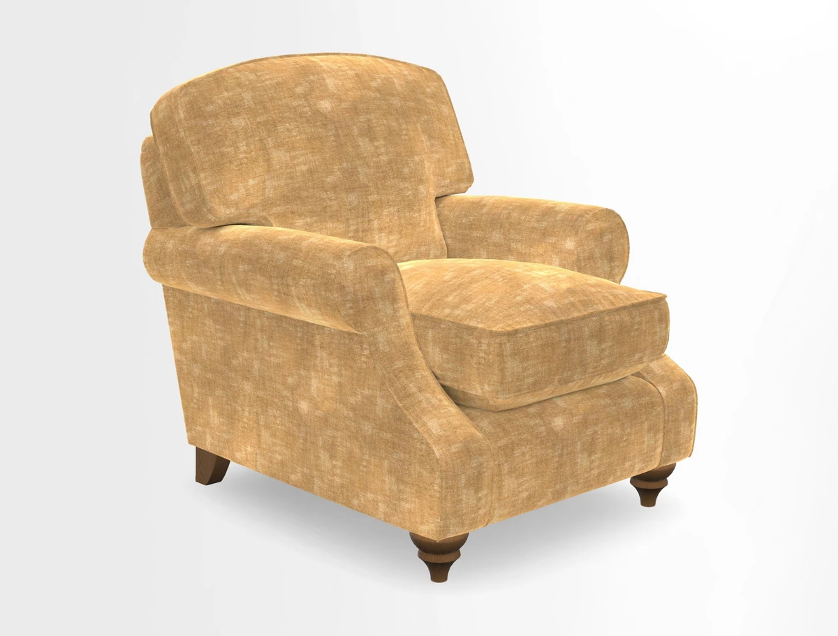 St Mawes Chair in Two Tone Plain Biscuit