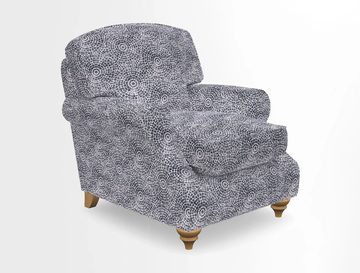 St Mawes Chair in Two Tone Plain Biscuit
