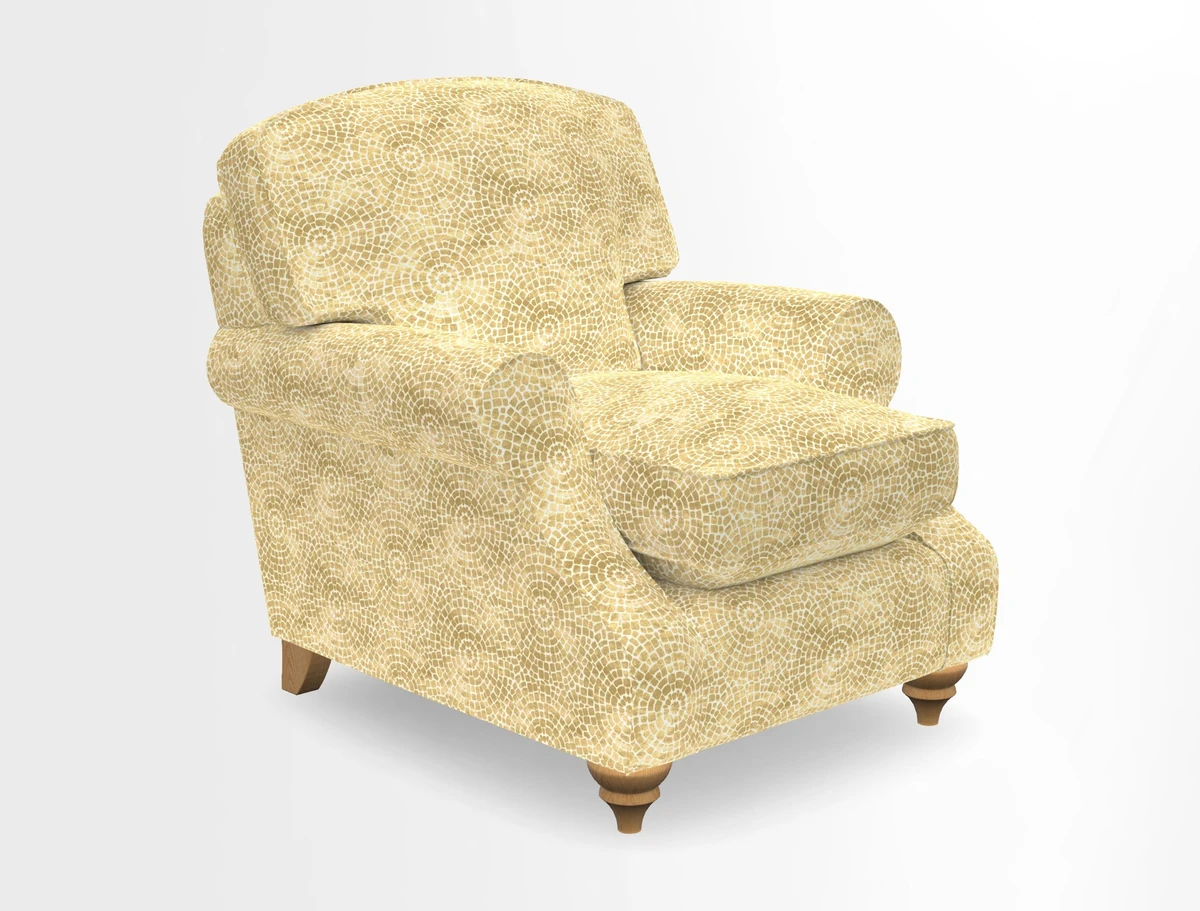 St Mawes Chair in Two Tone Plain Biscuit