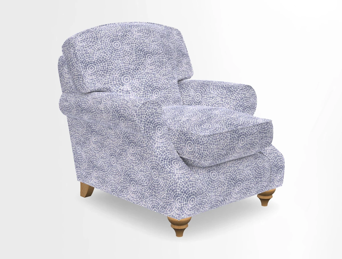 St Mawes Chair in Two Tone Plain Biscuit