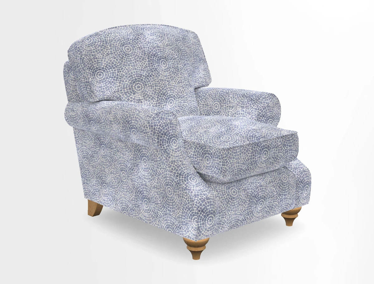 St Mawes Chair in Two Tone Plain Biscuit