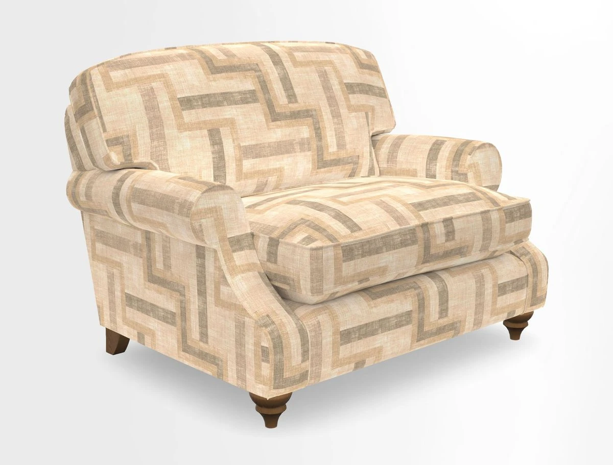 St Mawes Snuggler in Two Tone Plain Biscuit