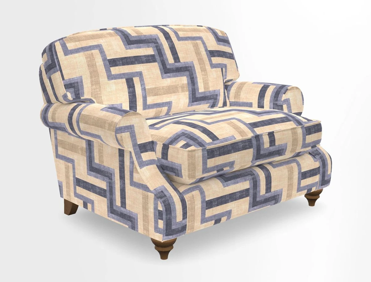 St Mawes Snuggler in Two Tone Plain Biscuit