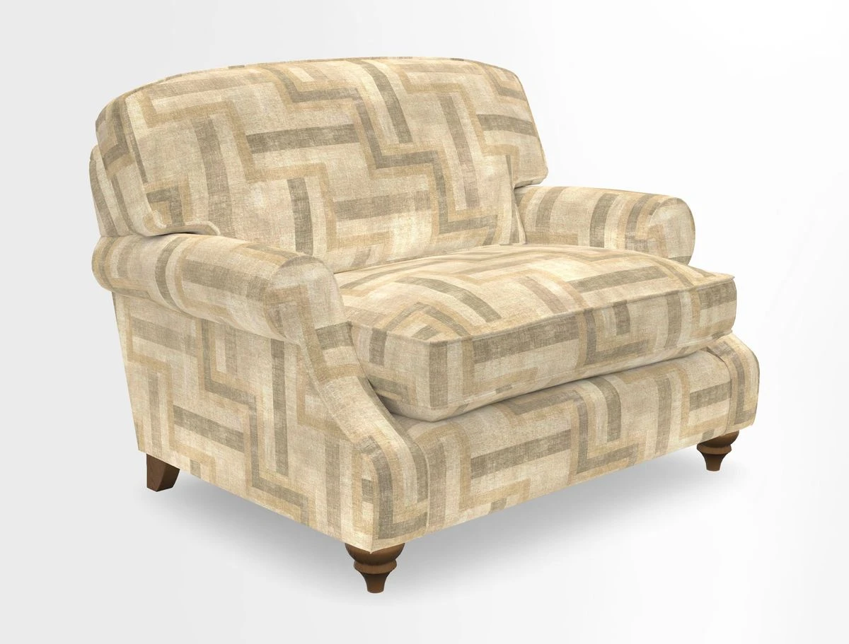 St Mawes Snuggler in Two Tone Plain Biscuit