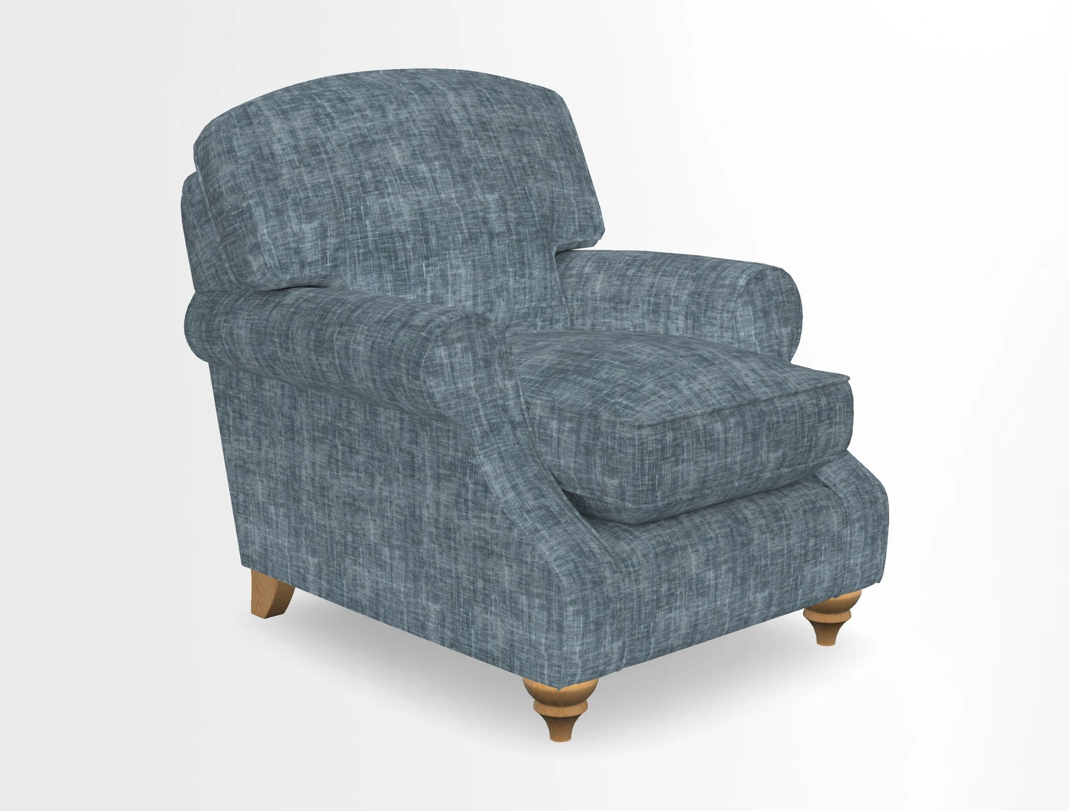 St Mawes Chair in Two Tone Plain Biscuit