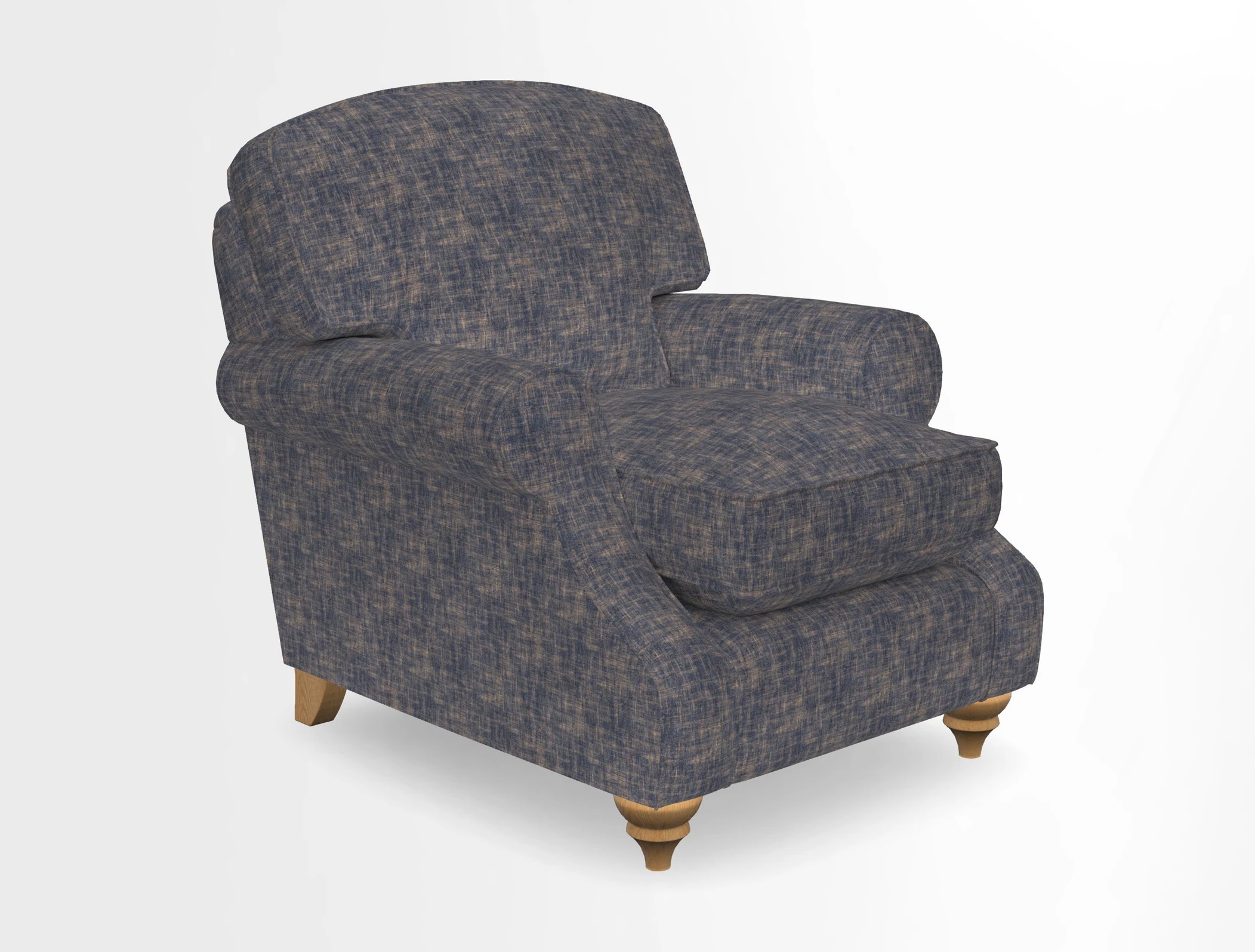 St Mawes Chair in Two Tone Plain Biscuit