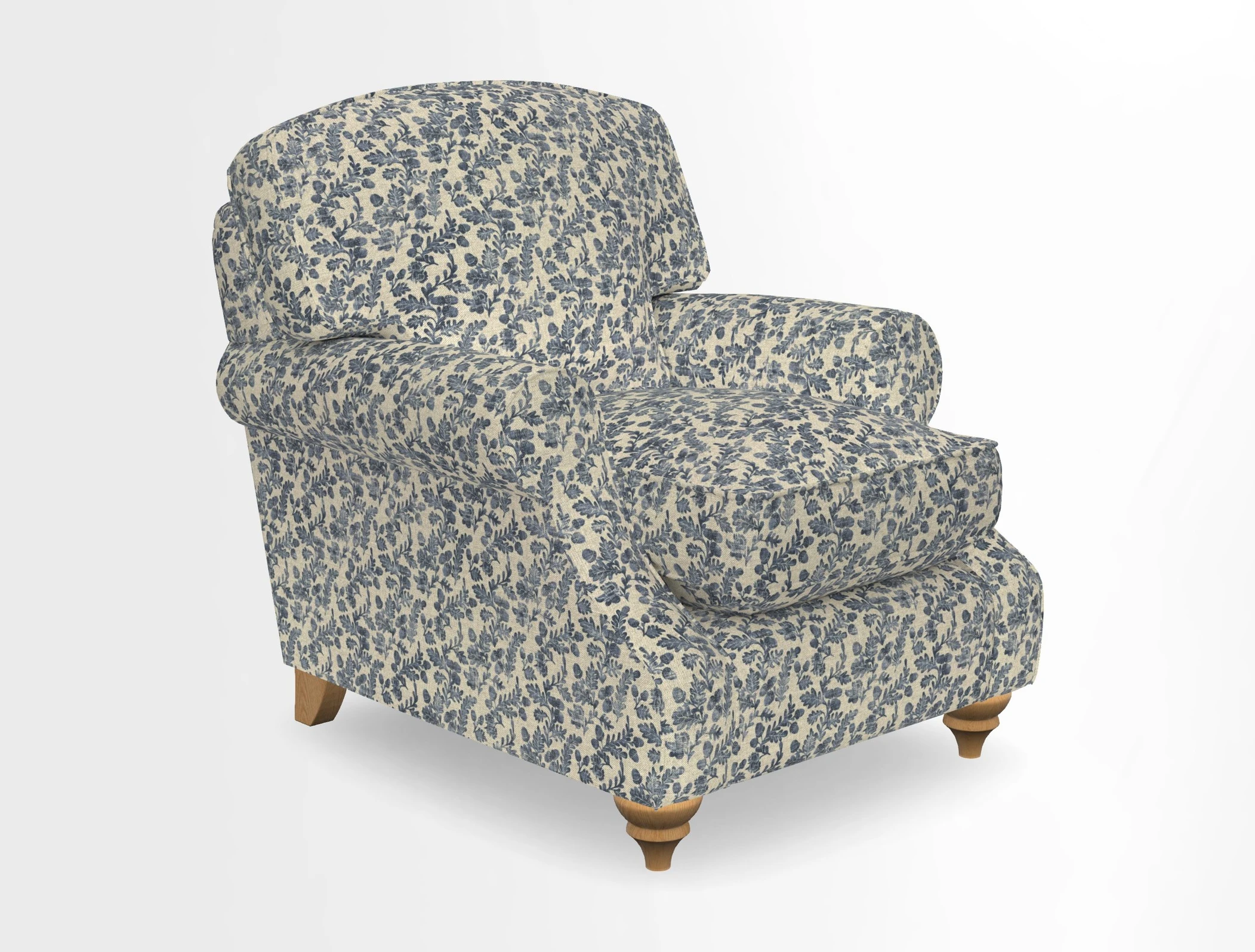 St Mawes Chair in Two Tone Plain Biscuit