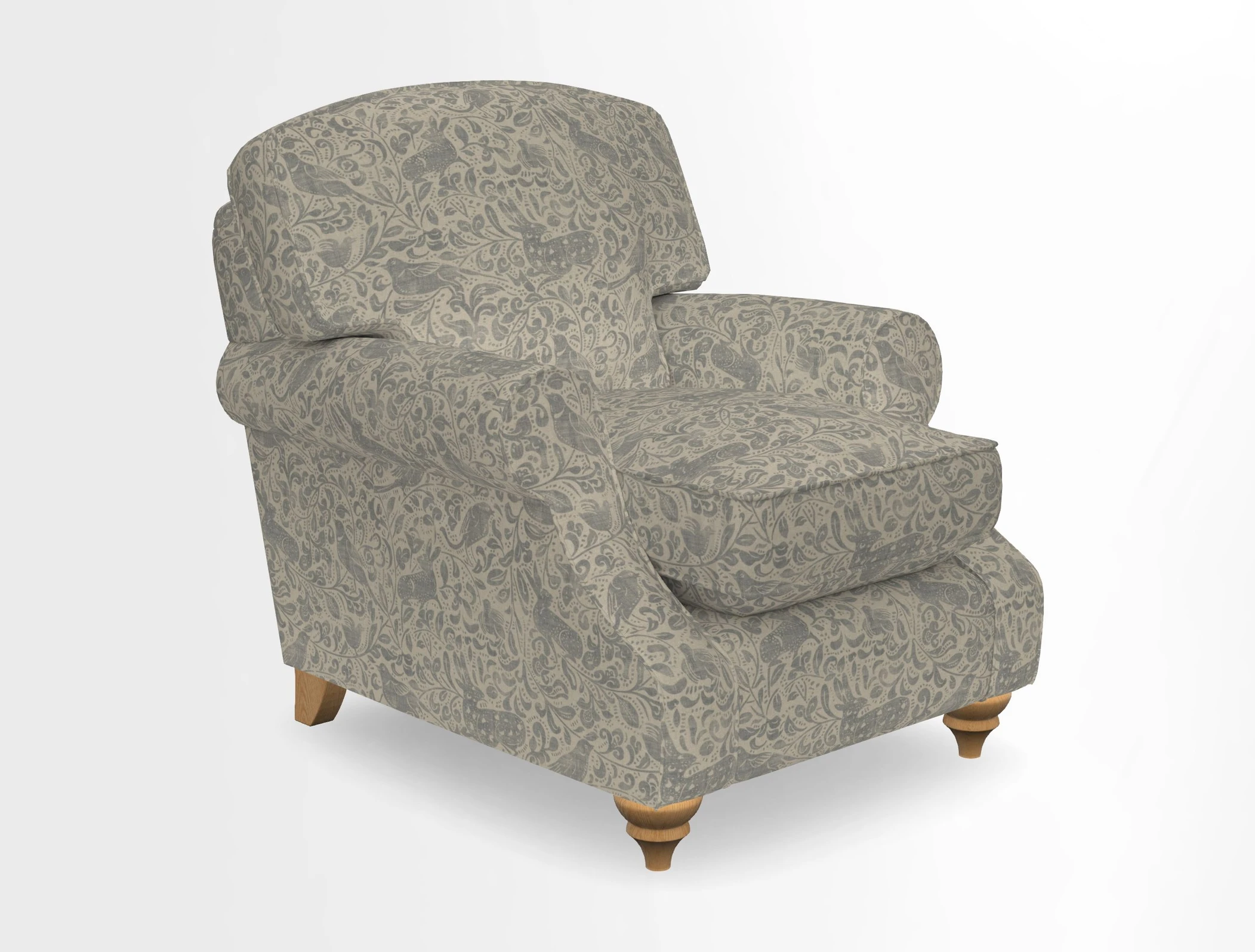 St Mawes Chair in Two Tone Plain Biscuit
