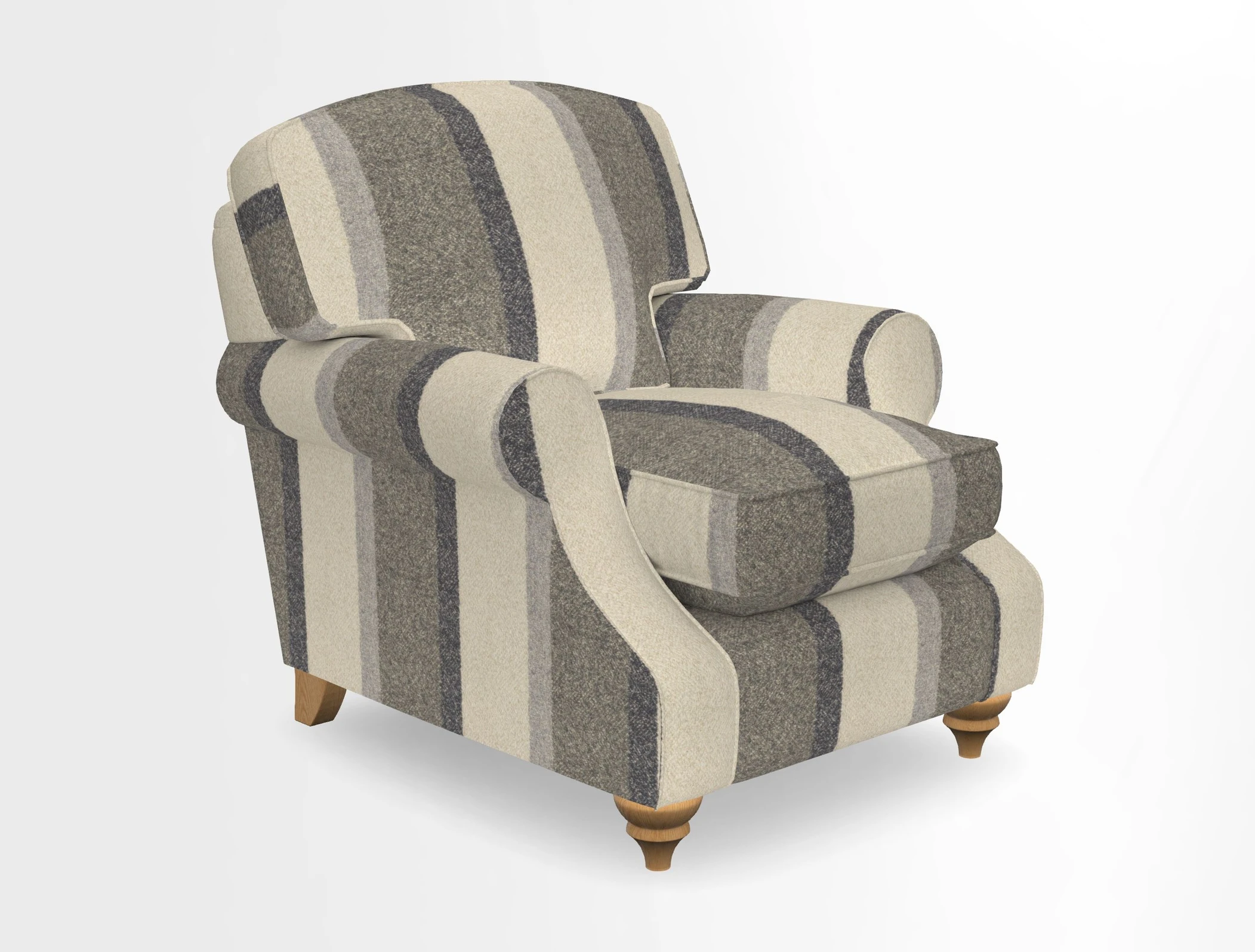 St Mawes Chair in Two Tone Plain Biscuit