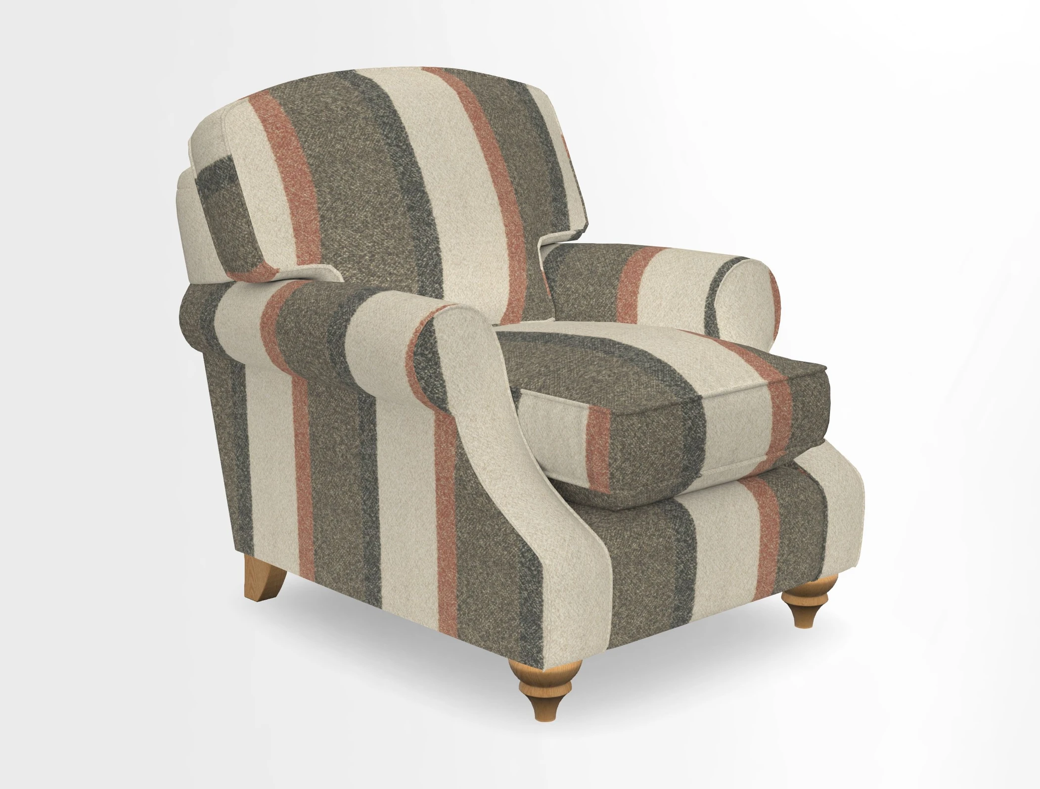 St Mawes Chair in Two Tone Plain Biscuit
