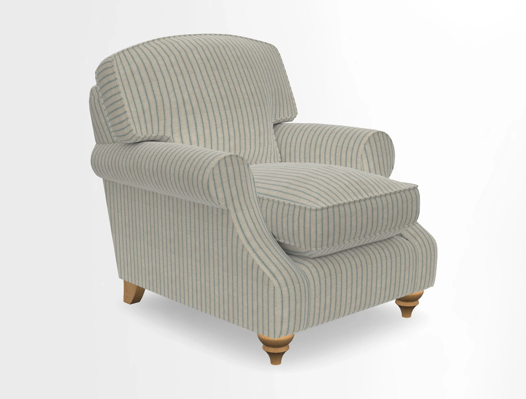St Mawes Chair in Two Tone Plain Biscuit