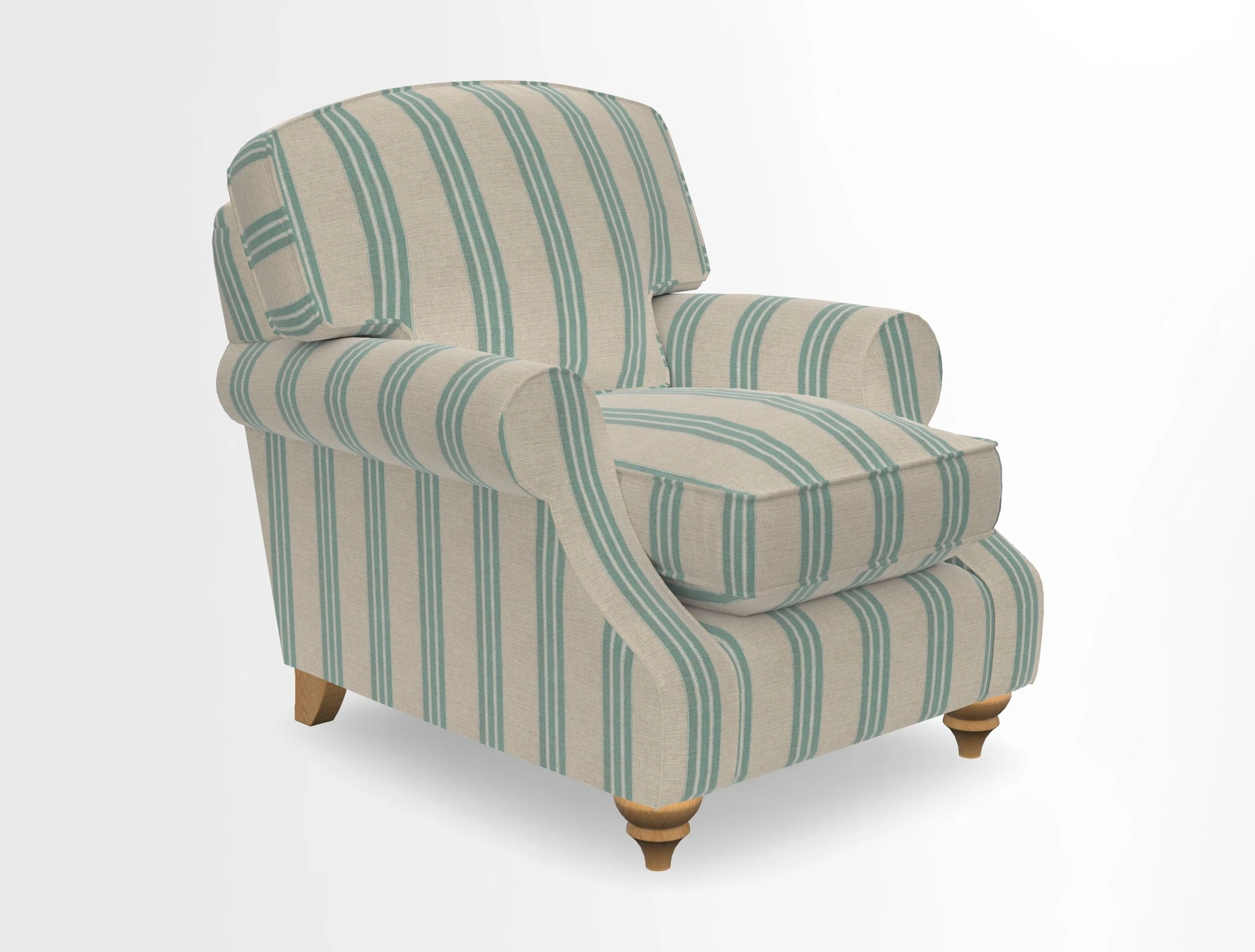 St Mawes Chair in Two Tone Plain Biscuit