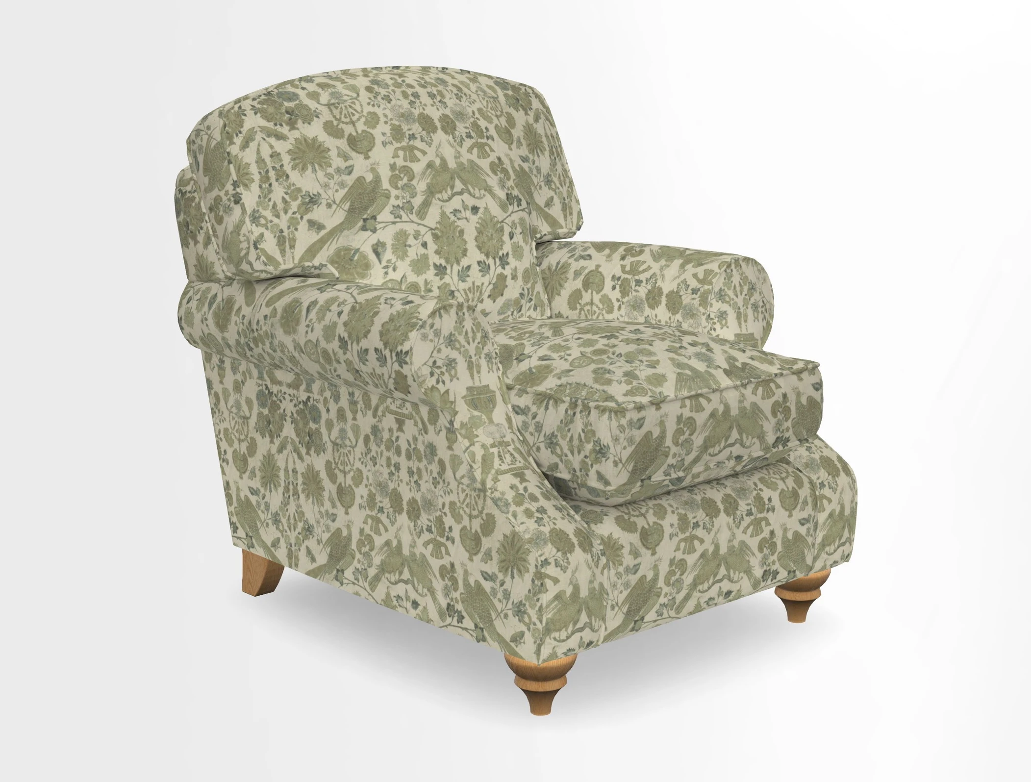 St Mawes Chair in Two Tone Plain Biscuit
