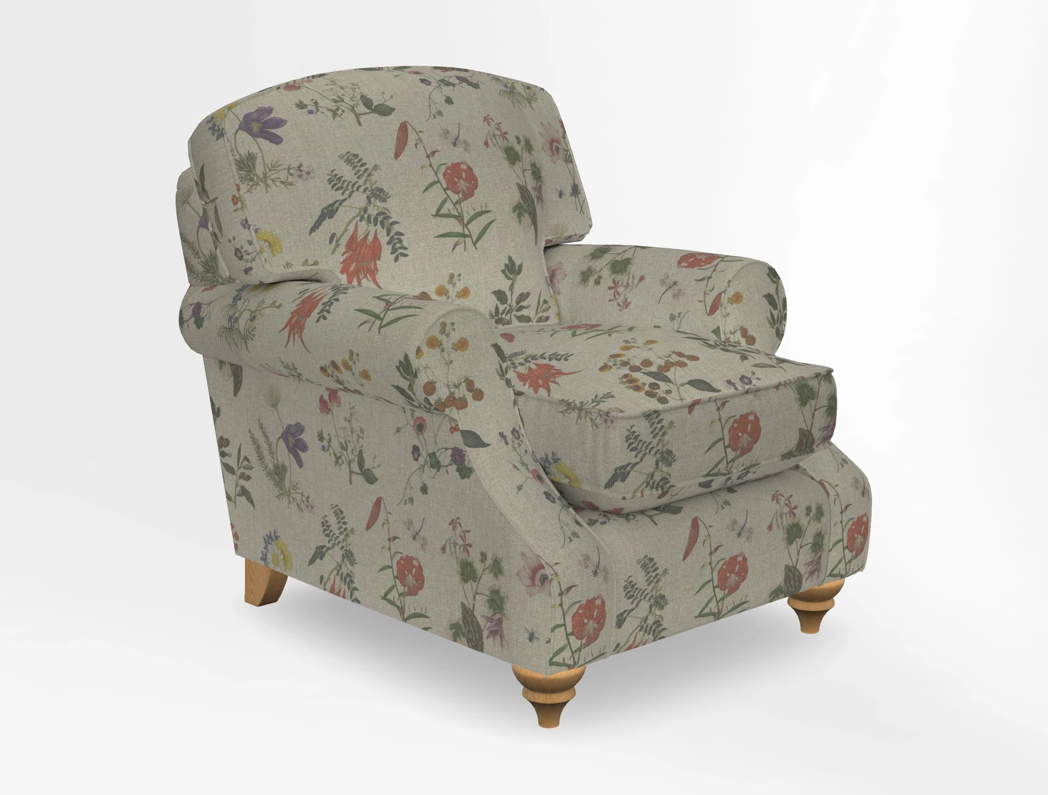 St Mawes Chair in Two Tone Plain Biscuit