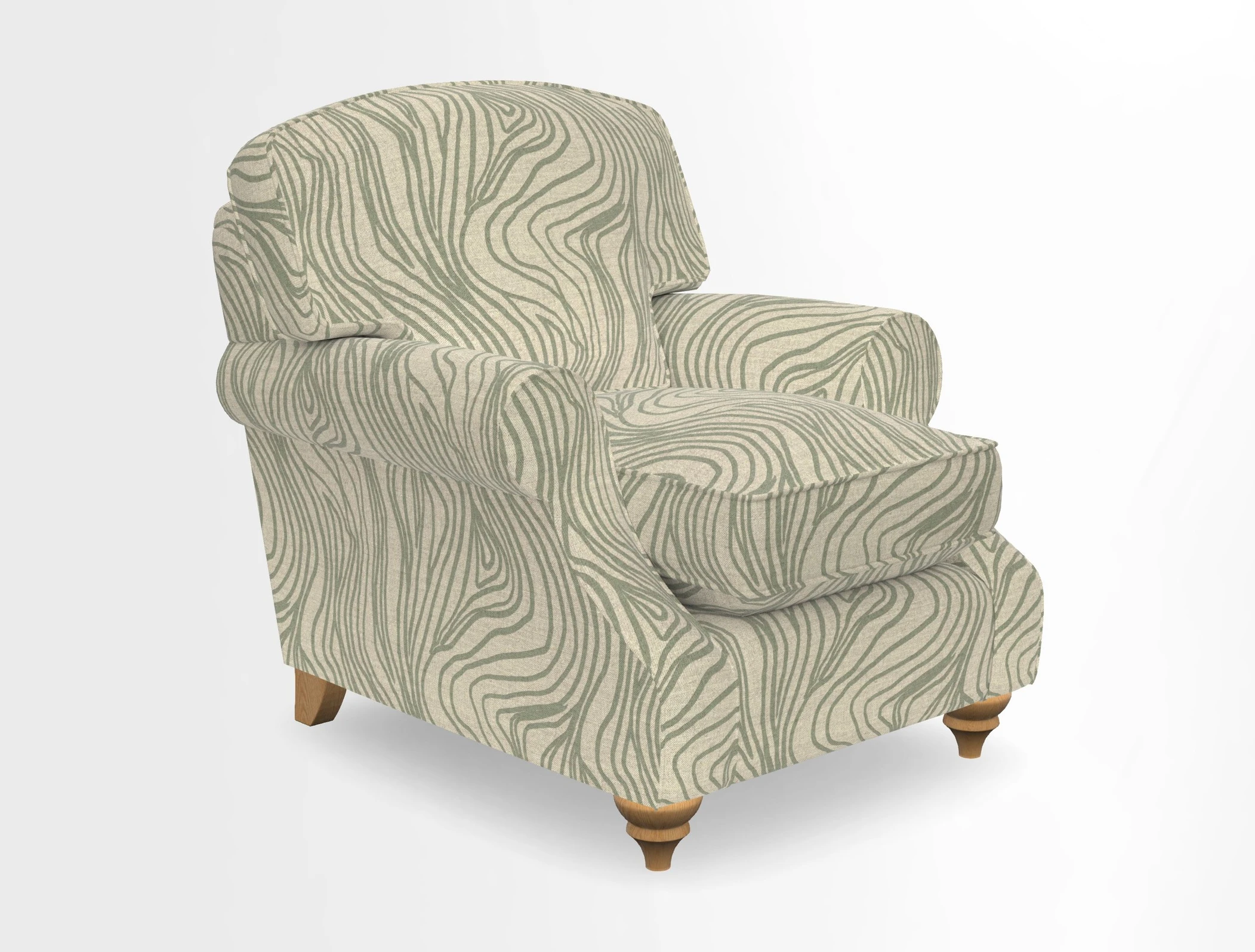 St Mawes Chair in Two Tone Plain Biscuit